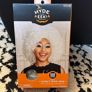 Hyde and Eek! Adult Curly Diva Wig - Halloween